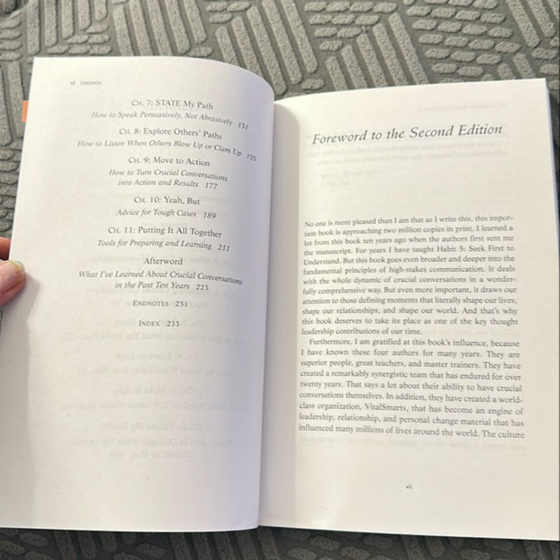 Crucial Conversations Tools for Talking When Stakes Are High, Second Edition
