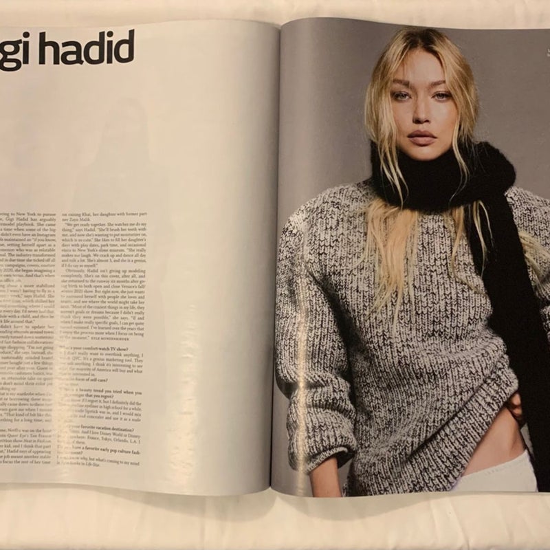 W Gigi Hadid “It’s All About Fashion!”Volume Four 2023 Magazine