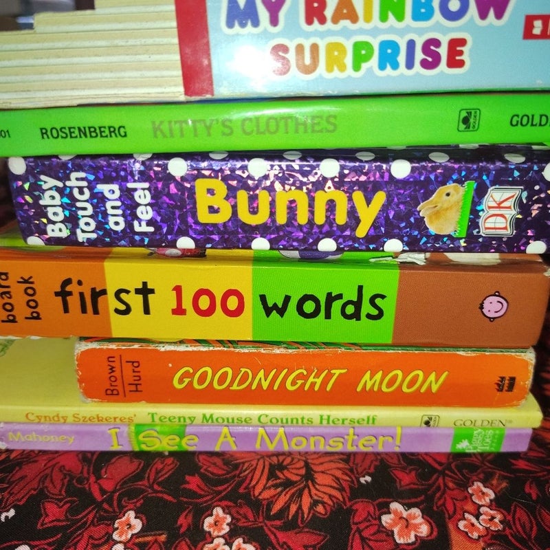 Early learning and storytime board book lot of 7