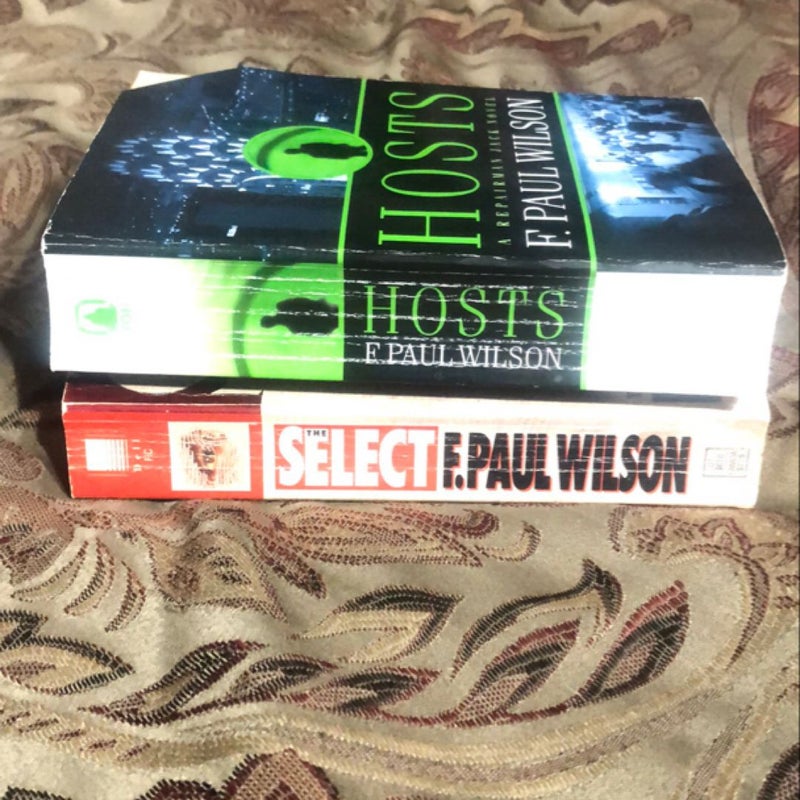 F. Paul Wilson 2 book lot