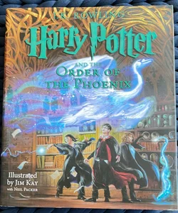 Harry Potter and the Order of the Phoenix: the Illustrated Edition (Harry Potter, Book 5) (Illustrated Edition)