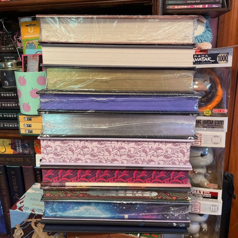 Various Owlcrate/Bookish Box Books
