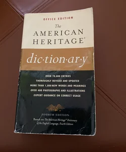 American Heritage Dictionary of the English Language, Fifth by