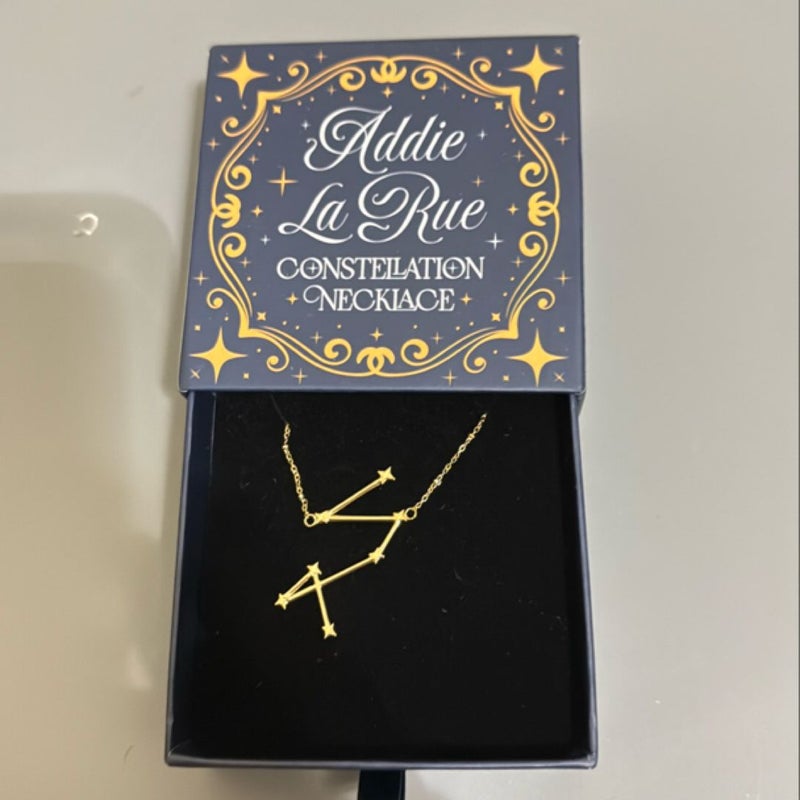 Addie Larue constellation necklace