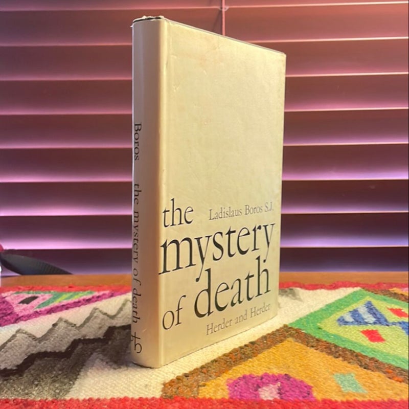 The Mystery of Death (1965 first edition)