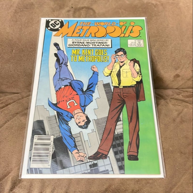 The World Of Metropolis (1988 DC) 4 issue mini series 