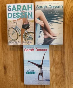 Lot of lot of  3 Sarah Dessen’s paperback books 