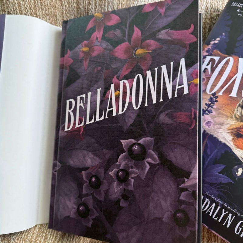 Belladonna & Foxglove Fairyloot signed 