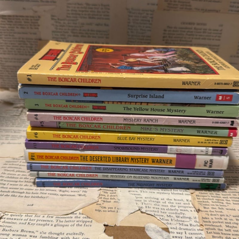 The Boxcar Children bundle