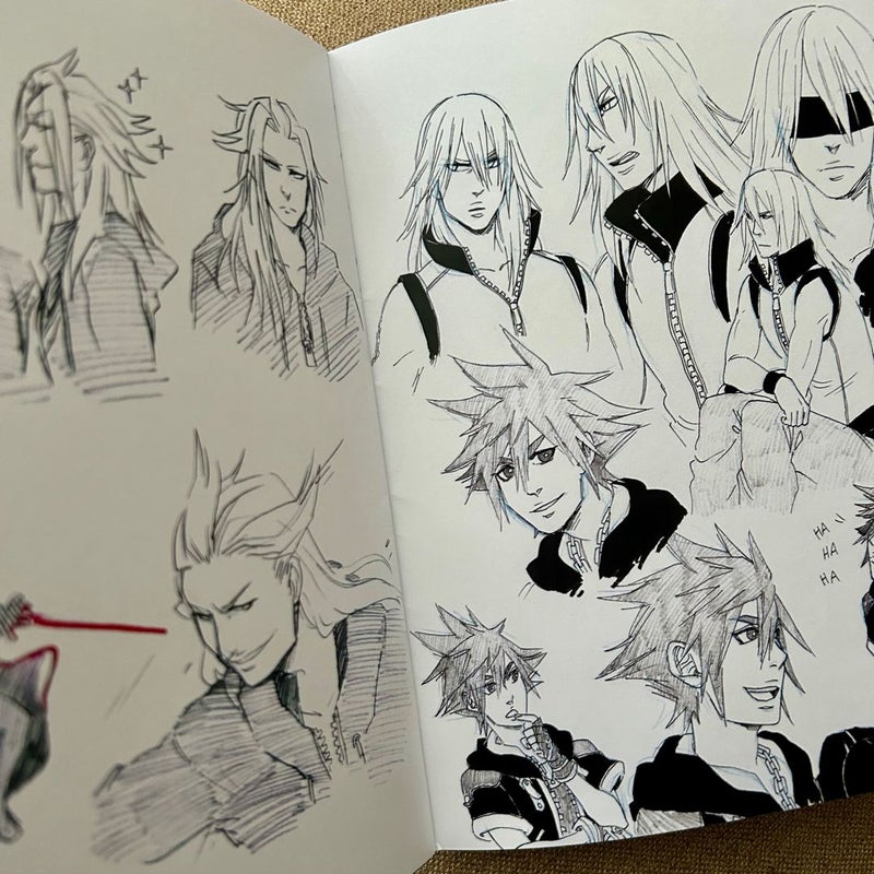 Kingdom Hearts “This Might Be A Good Spot To Find Some Sketches” Zine
