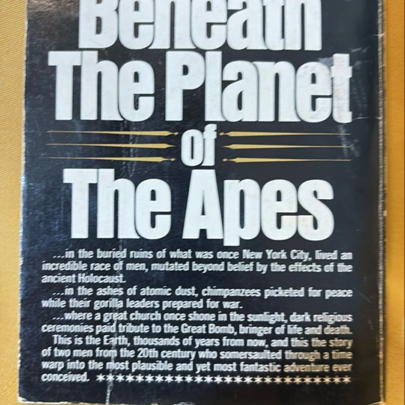 Beneath the Planet  of the Apes 