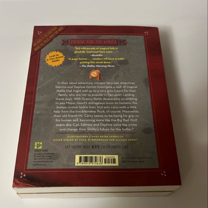 The Sisters Grimm 3 Book Set