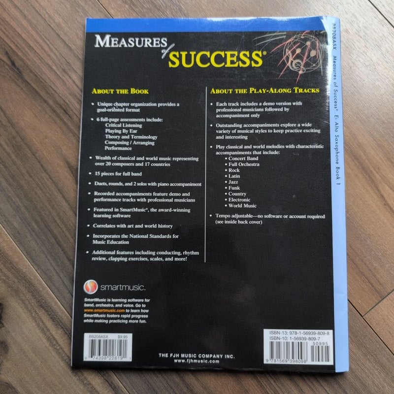 Measures of Success e-Flat Alto Saxophone Book 1