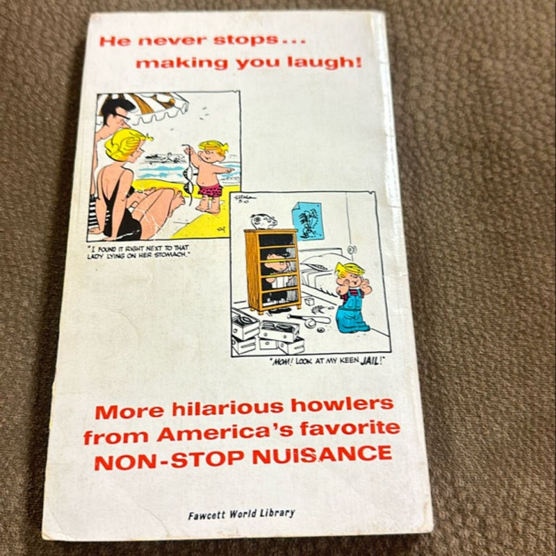 Vintage Paperback Book Dennis the Menace Non-Stop Nuisance