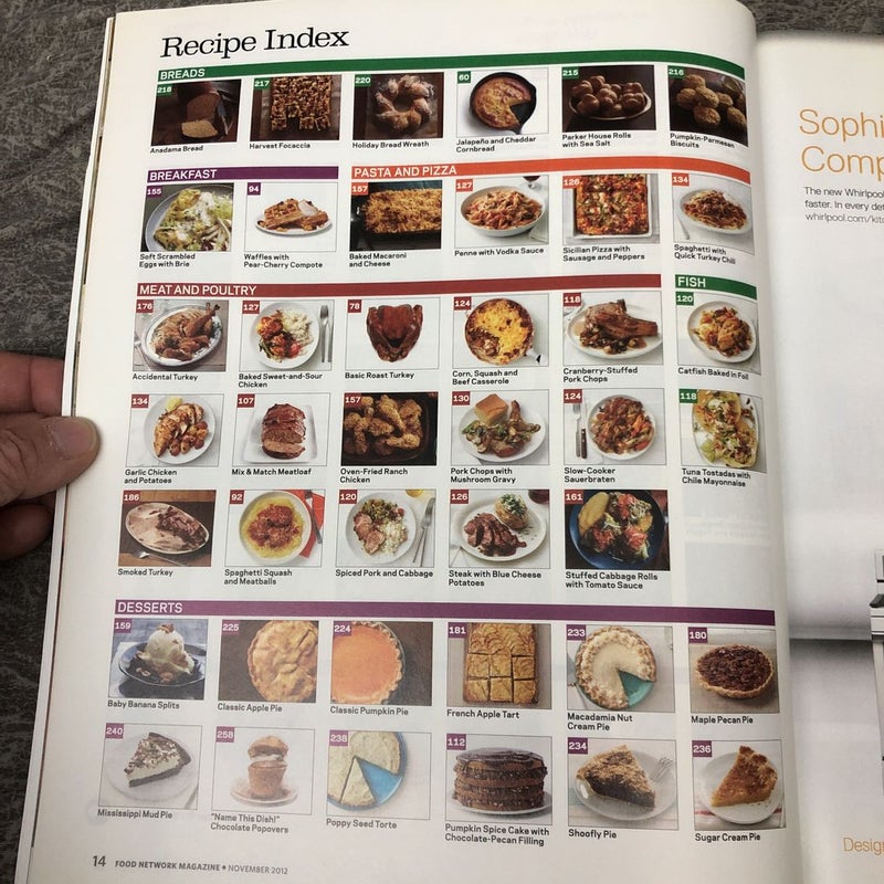 Food Network Thanksgiving Issue 2012