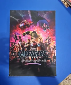 Marvel Avengers Super Heros Coloring Book