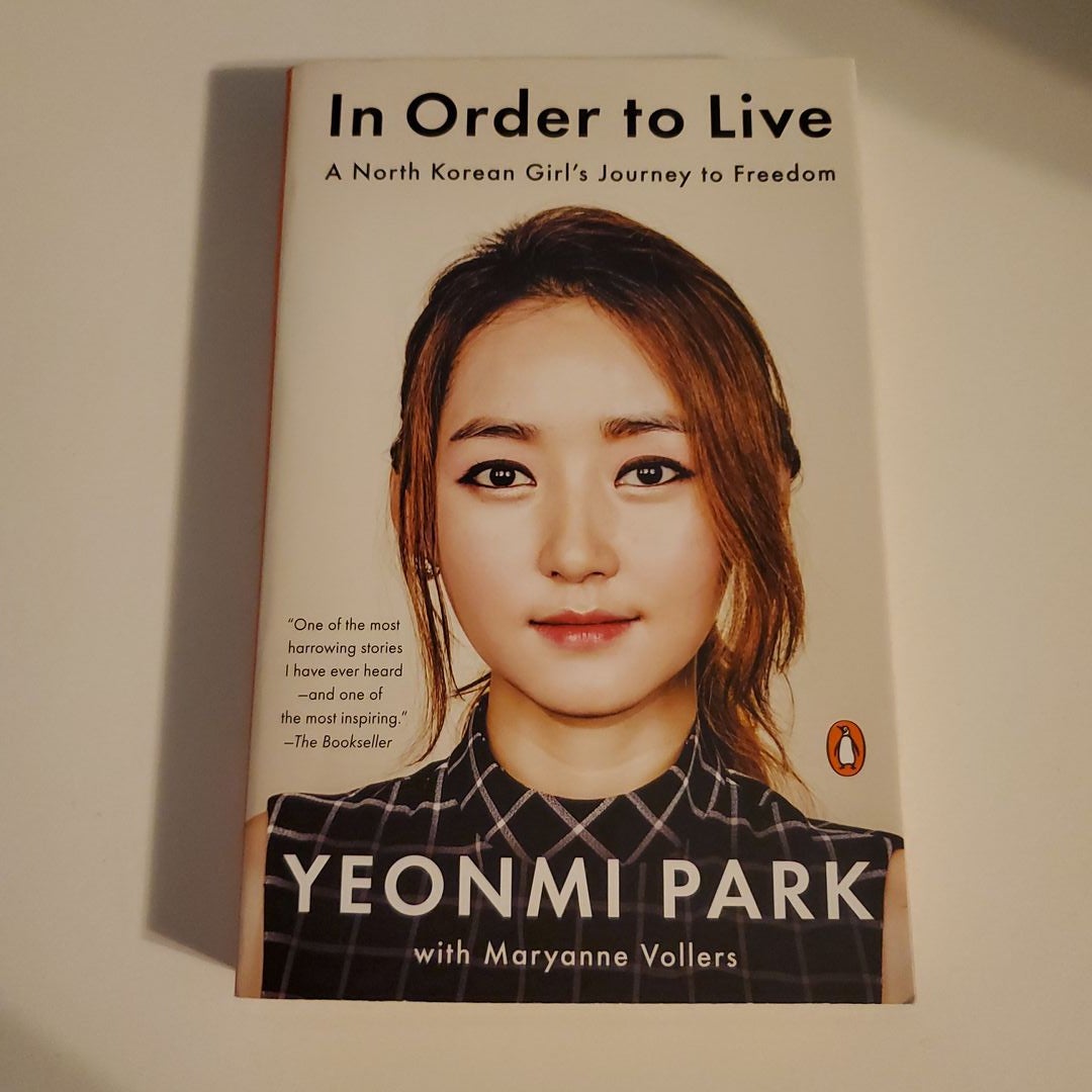 to　Live　Park;　by　Order　Paperback　Maryanne　Vollers,　Yeonmi　In　Pangobooks