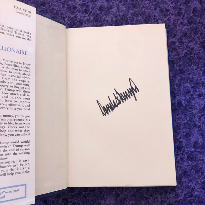 (Signed 1st/1st) Think Like a Billionaire