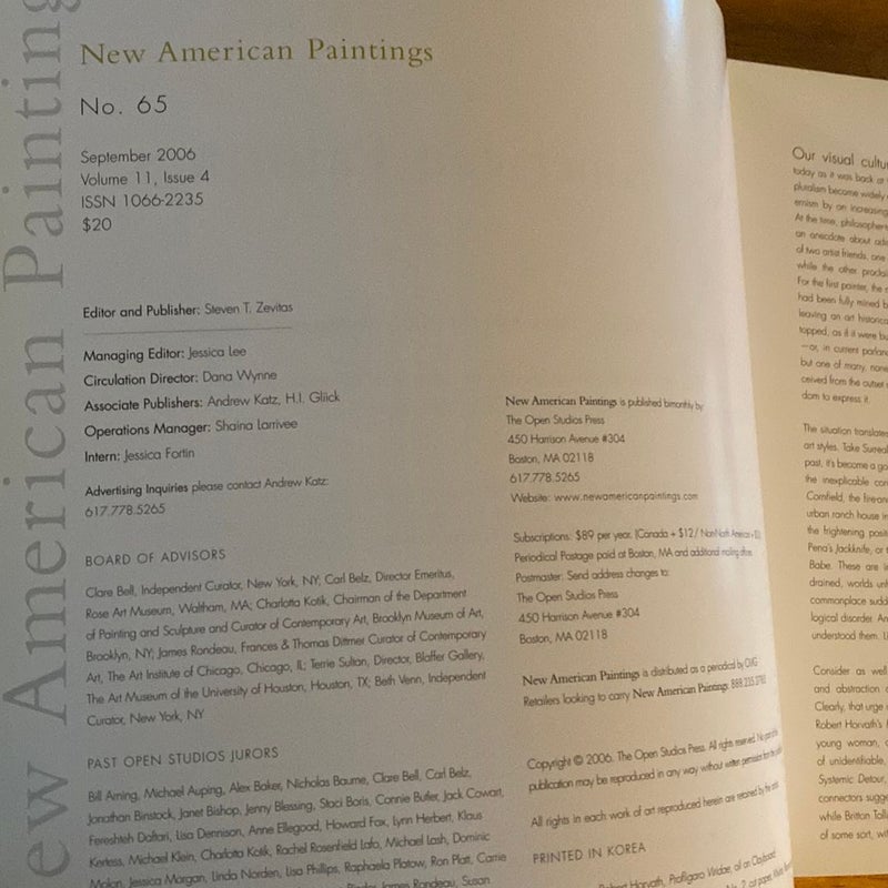 New American Paintings