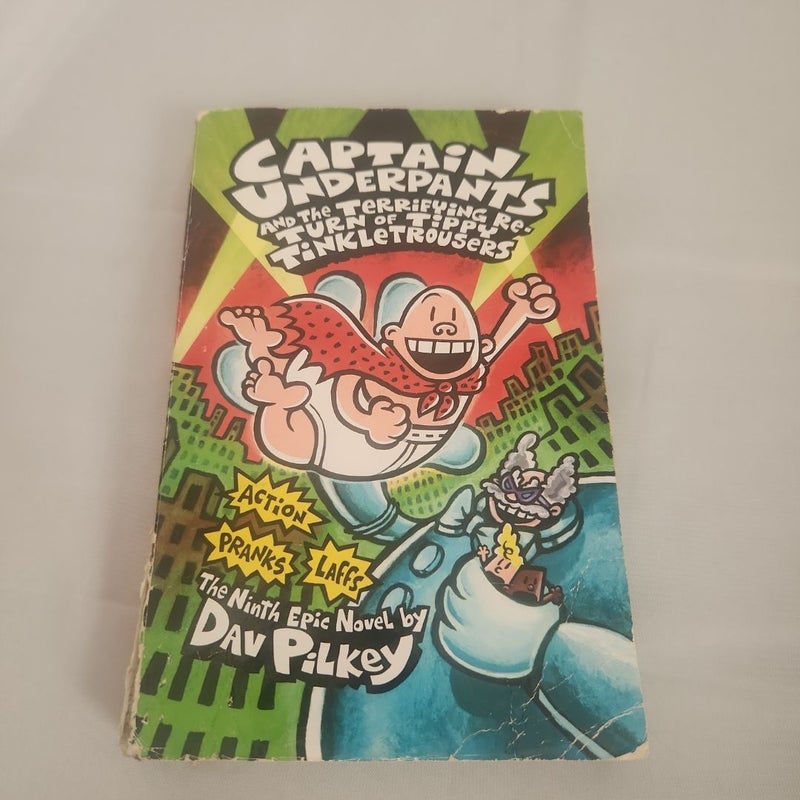 Captain Underpants and the Terrifying Return of Tippy Tinkletrousers