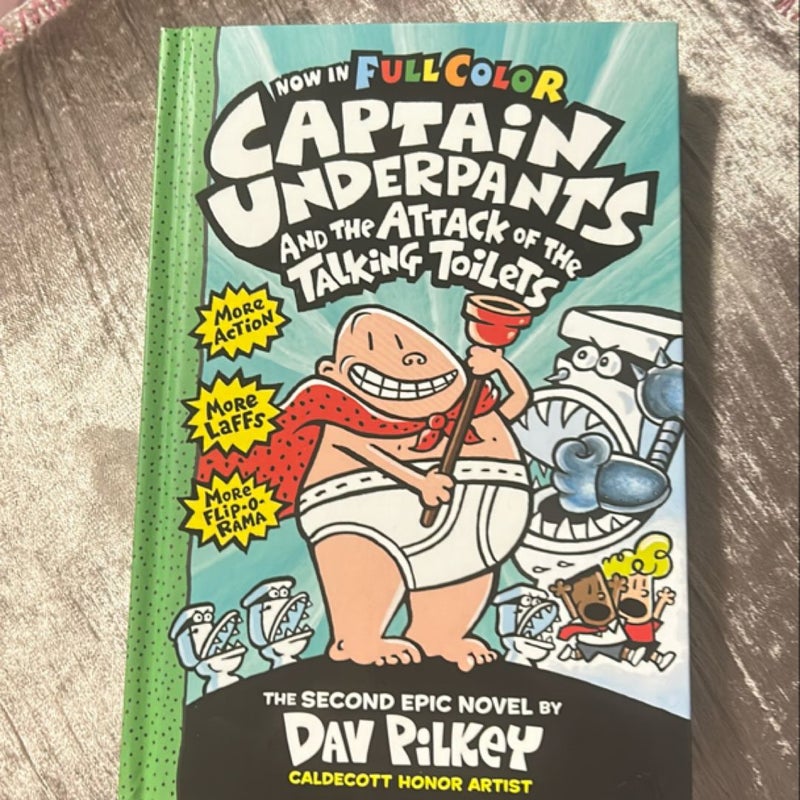 Captain Underpants and the Attack of the Talking Toilets