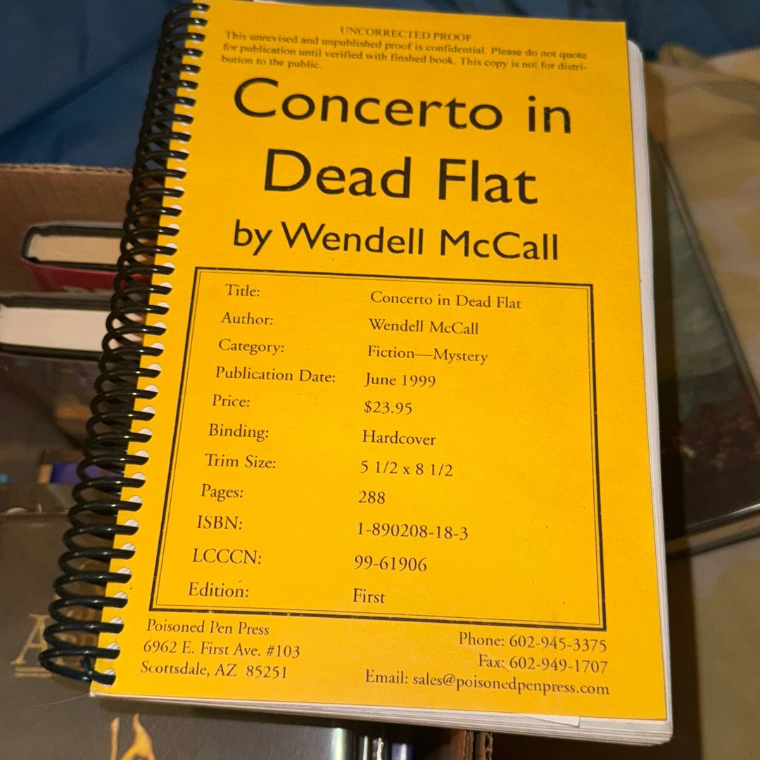 CONCERTO IN DEAD FLAT 