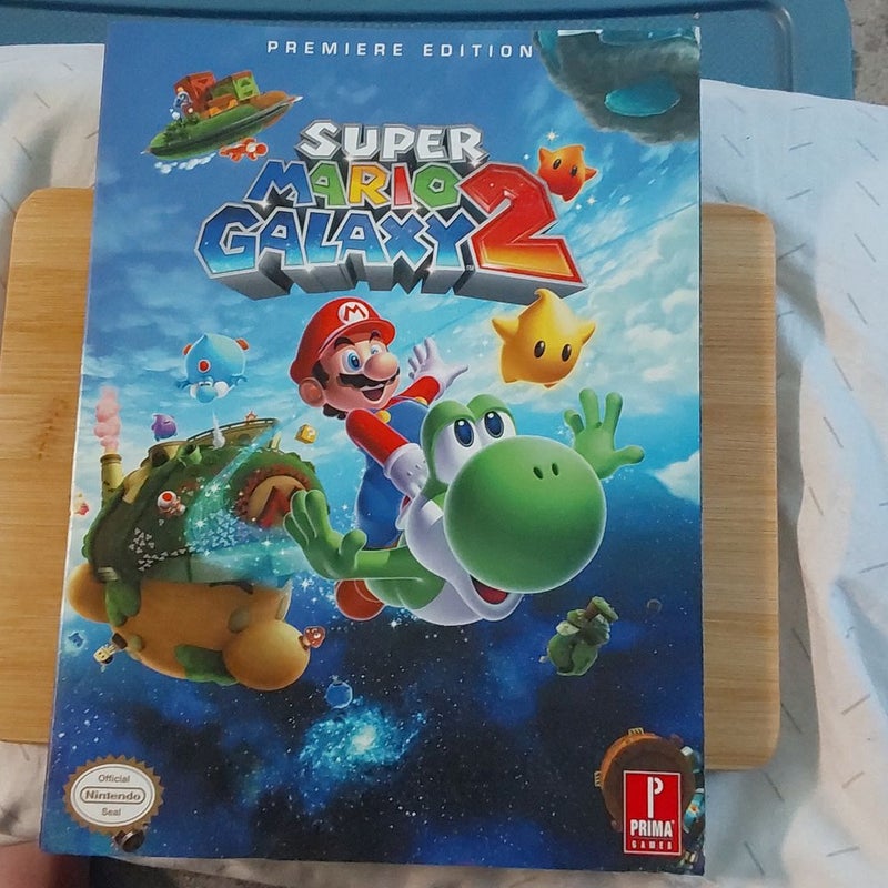 Super Mario Galazy 2 Premiere Edition Game Manuel 