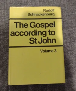 The Gospel according to St John
