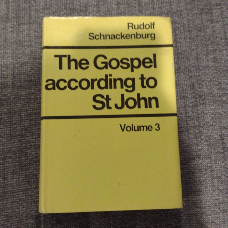The Gospel according to St John