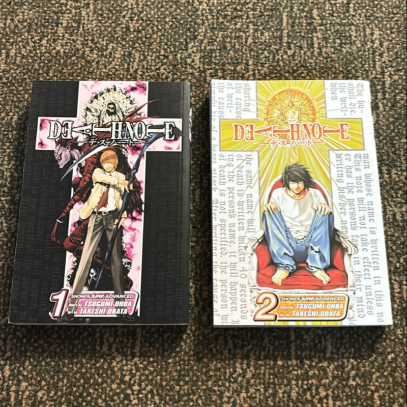 Death Note, Vol. 1 and 2 