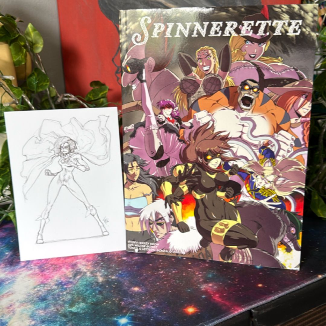 Spinnerette Vol. 1 with sketch (signed)
