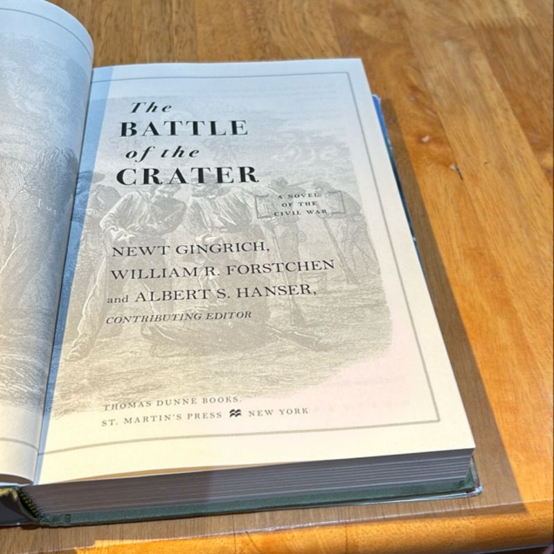 Signed 1st Ed/1st * The Battle of the Crater