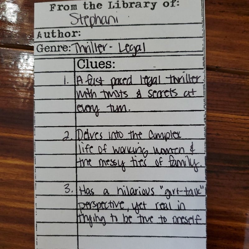 Blind Date With A Used Book 