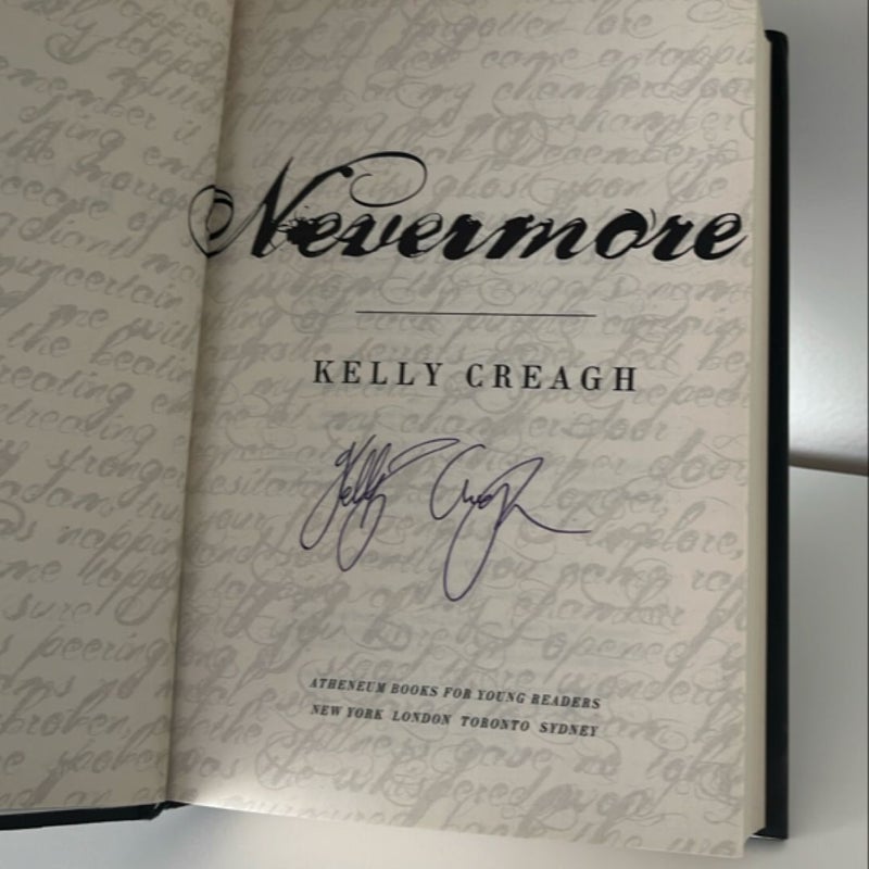 SIGNED Nevermore