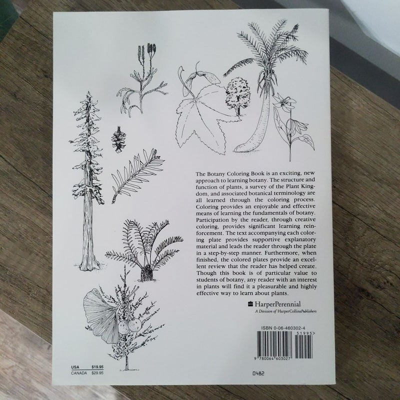 Botany Coloring Book