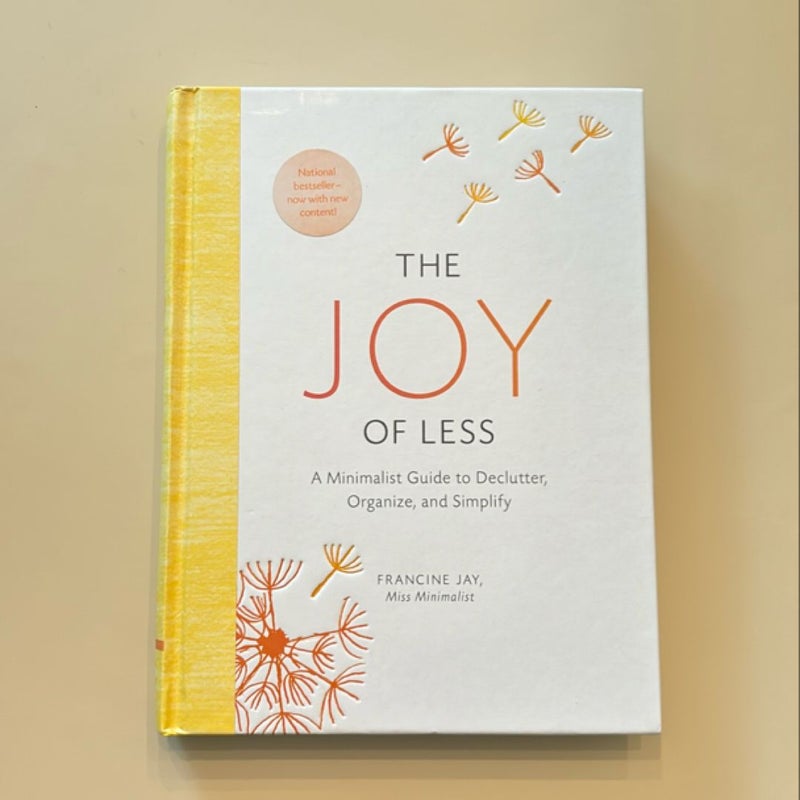 The Joy of Less: a Minimalist Guide to Declutter, Organize, and Simplify - Updated and Revised (Minimalism Books, Home Organization Books, Decluttering Books House Cleaning Books)