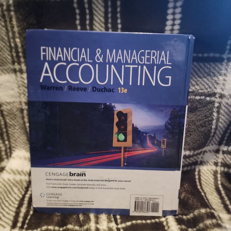 Financial and Managerial Accounting