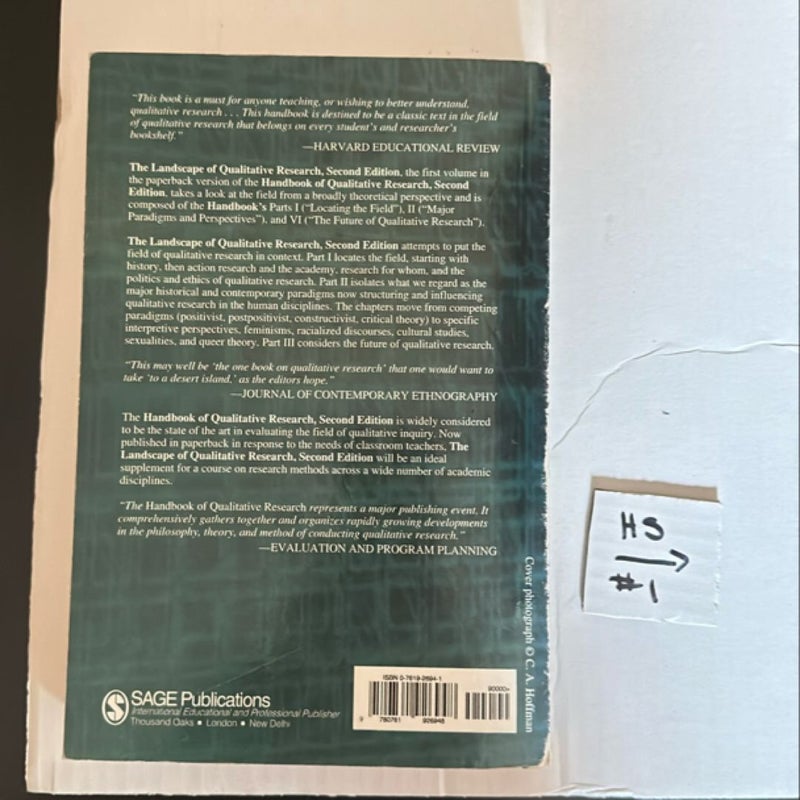 The Landscape of Qualitative Research