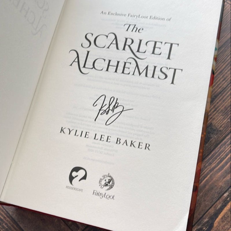 The Scarlet Alchemist - Fairyloot 