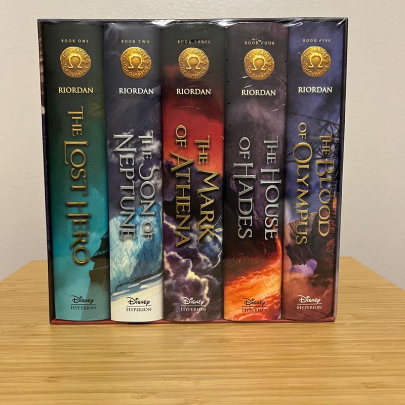 The Heroes of Olympus Hardcover Boxed Set