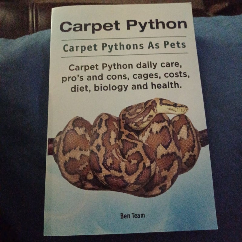 Carpet Python. Carpet Pythons As Pets. Carpet Python Daily Care, Pro's and Cons, Cages, Costs, Diet, Biology and Health