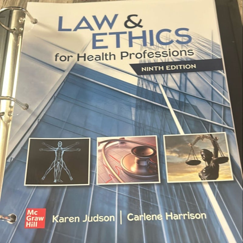 Loose Leaf for Law & Ethics for the Health Professions