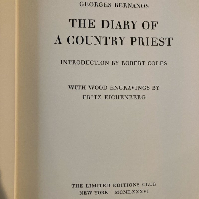 The Diary of A Country Priest