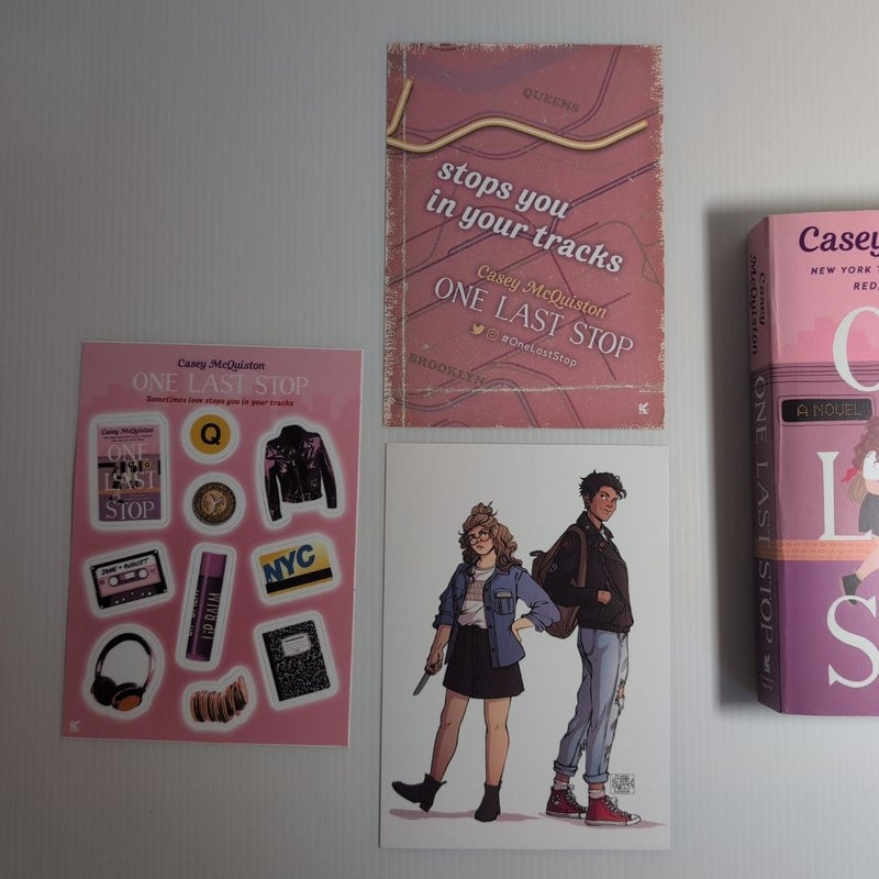 One Last Stop *STICKERS & ARTWORK*