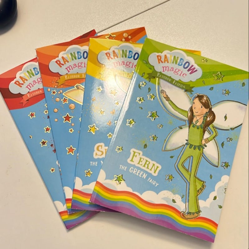 Rainbow Magic Rainbow Fairies Book Bundle #1-7