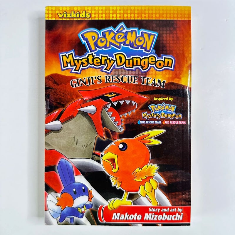 Pokemon Mystery Dungeon, Ginji’s Rescue Team Graphic Novel