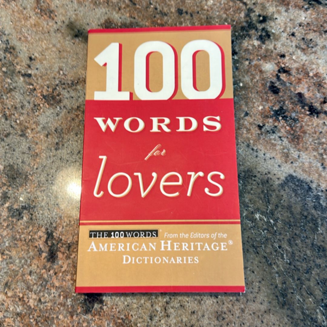 100 Words for Lovers
