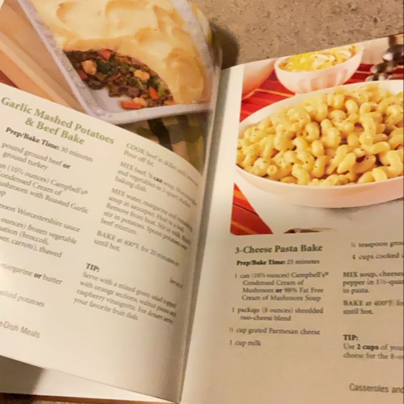 Campbell’s casseroles and one dish meals 