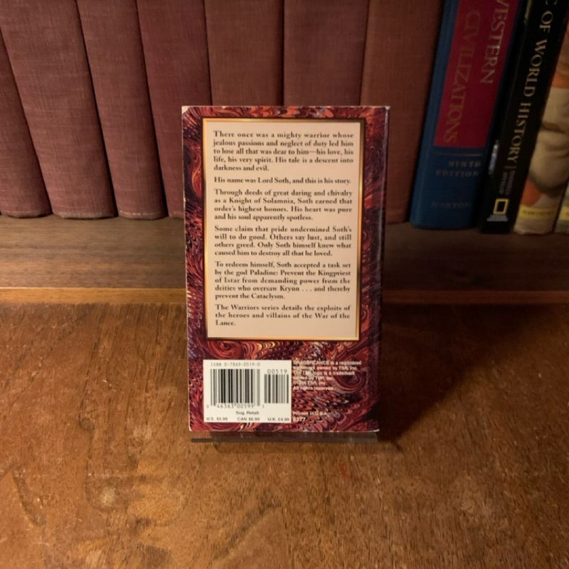 DragonLance: Lord Soth, Warriors 6, First Edition First Printing