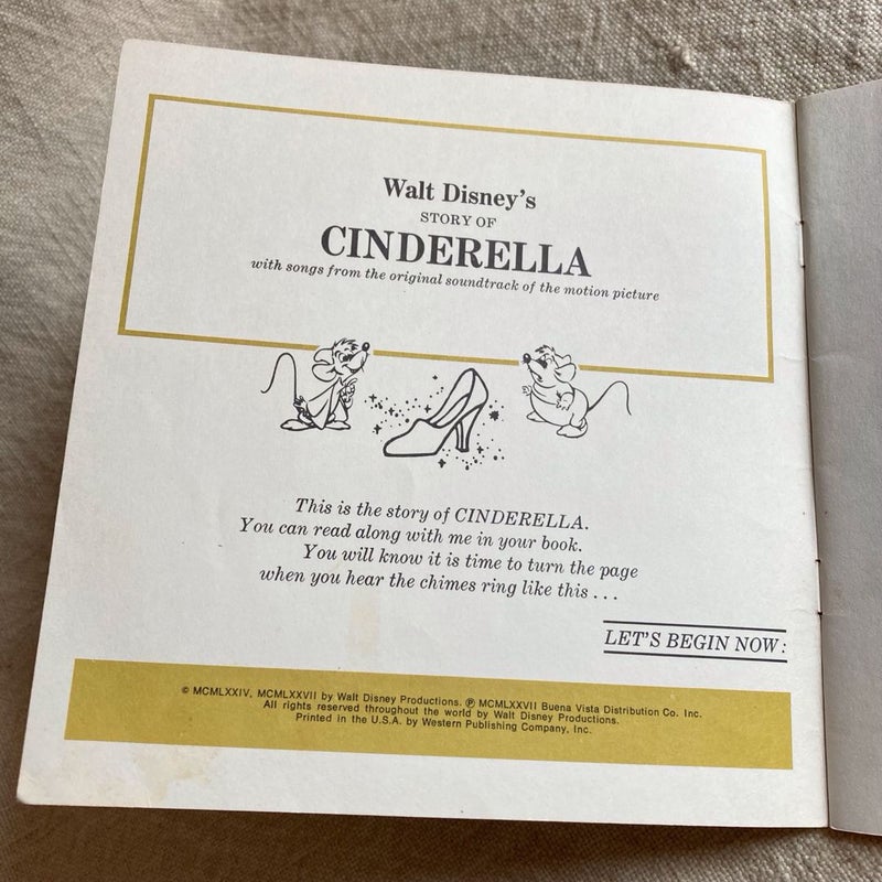 Walt Disney’s Story of Cinderella